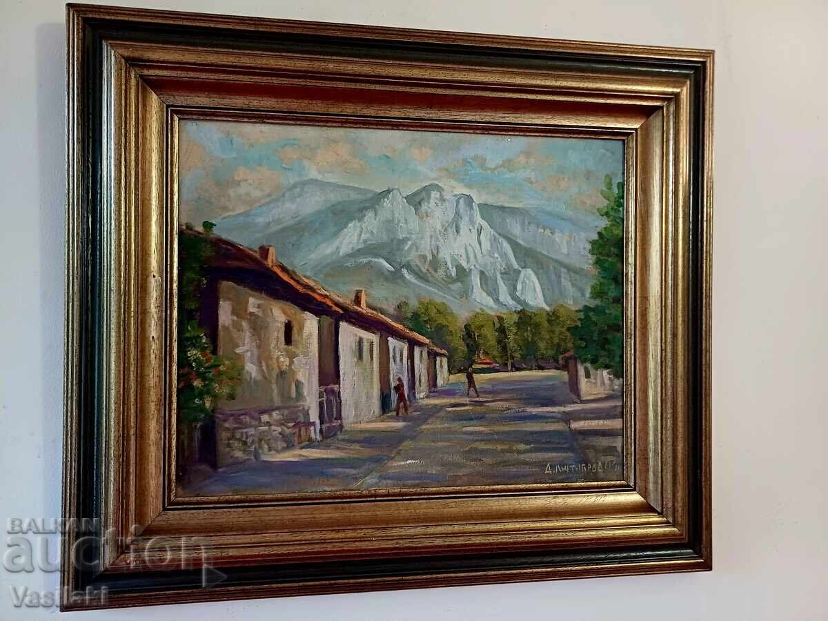 Δημοπρασία Όμορφος και παλιός πίνακας του Ντιμίταρ Λιούτιμπροντσκι