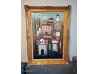 Large oil painting