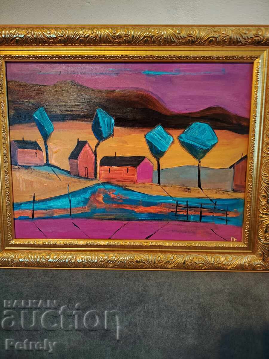 Auction  Oil painting