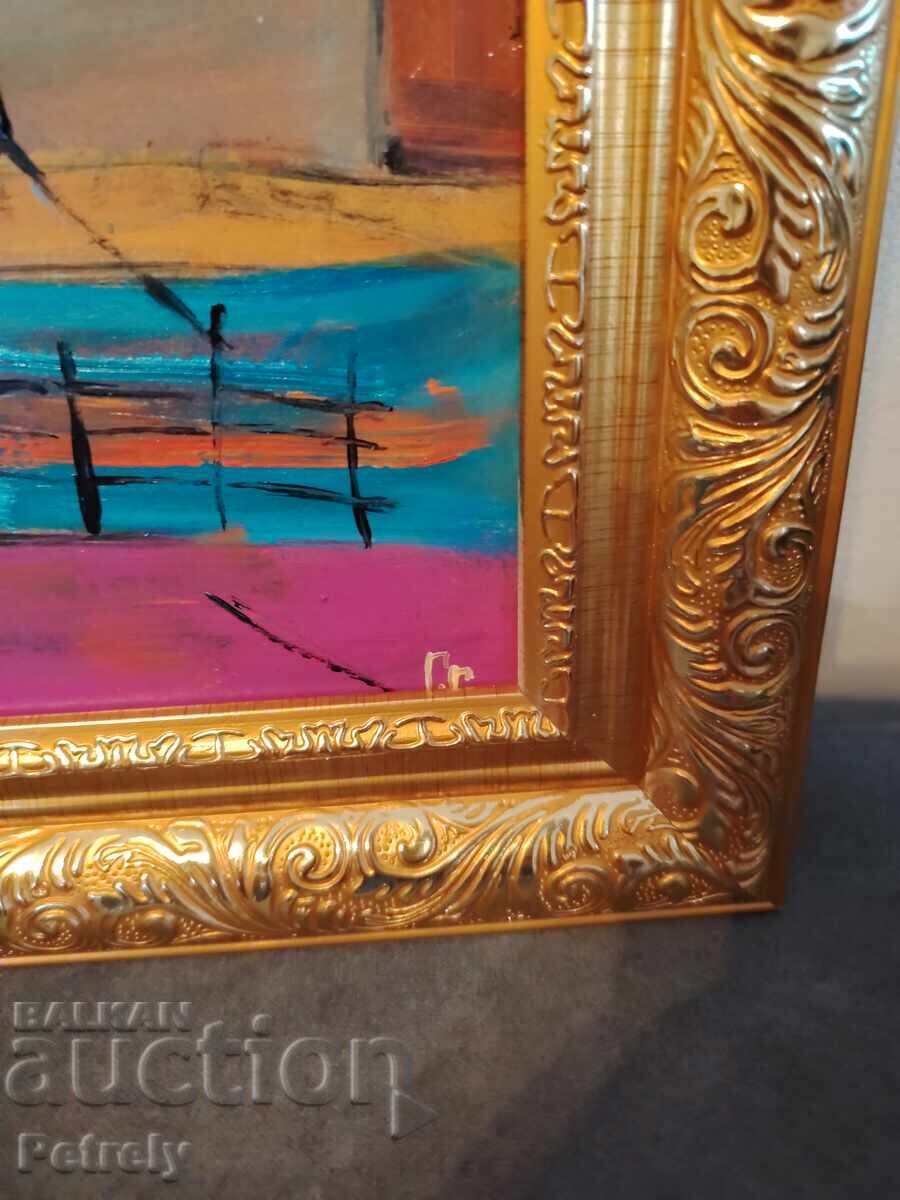 Delivery of Oil painting
