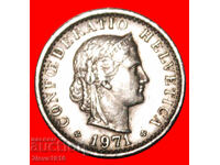 Ⰺ LIBERTY (1939-2026): ELVEȚIA★ 20 RAPPEN 1971! DIES I A