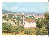 Картичка  България  Мелник Костницата при Роженския манастир
