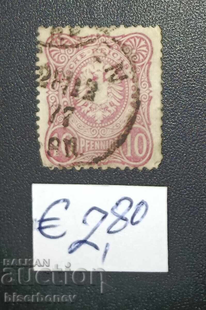 Germany , Германия , Немска империя 1875 - 1887 г.