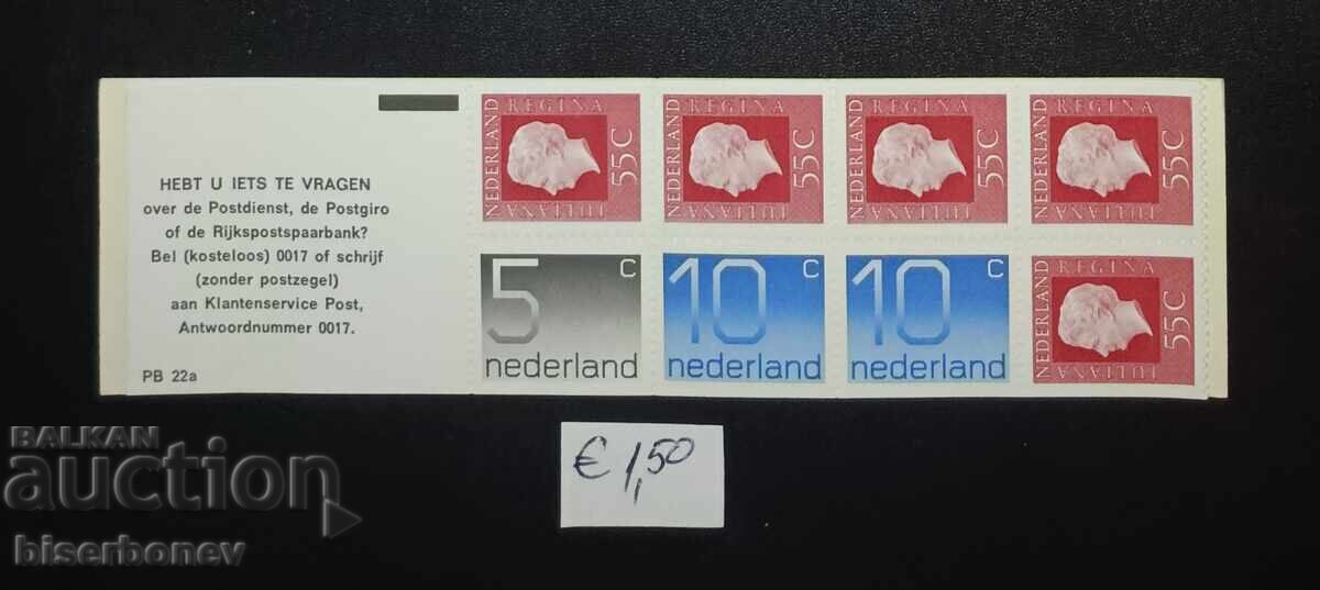 Țările de Jos, Olanda, carnet, monetărie Țările de Jos, Olanda, carnet, monetărie