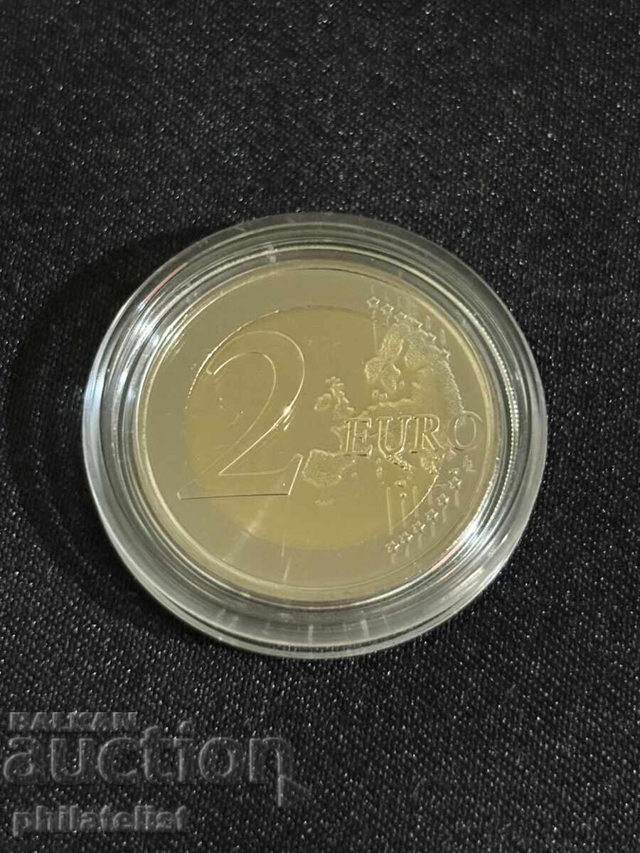 Licitație Slovacia 2021 – 2 euro – 100 de ani de la nașterea lui Dubček UNC
