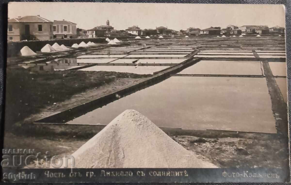 Carte poștală anii 1930 Anhialo, Pomorie 2