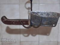 Sabie, topor, topor, cuțit, macetă forjată veche