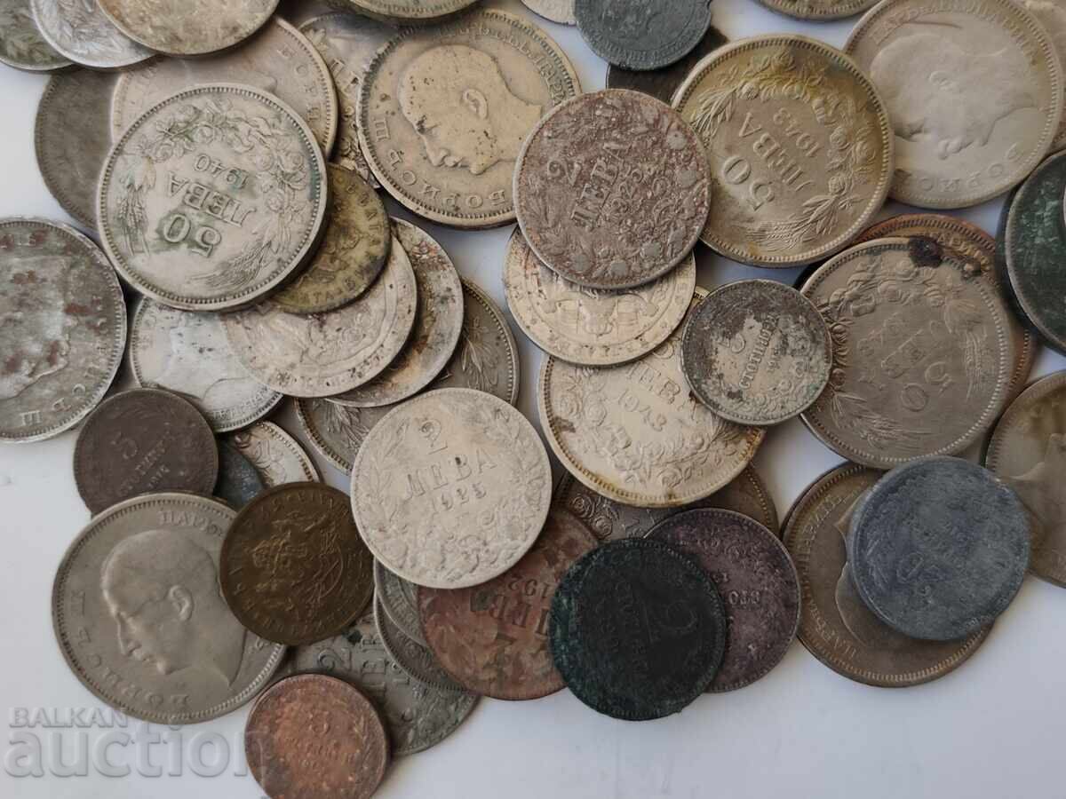 0.01 tsent Lot tsarski moneti 75 broya - B.Z.TS - 6