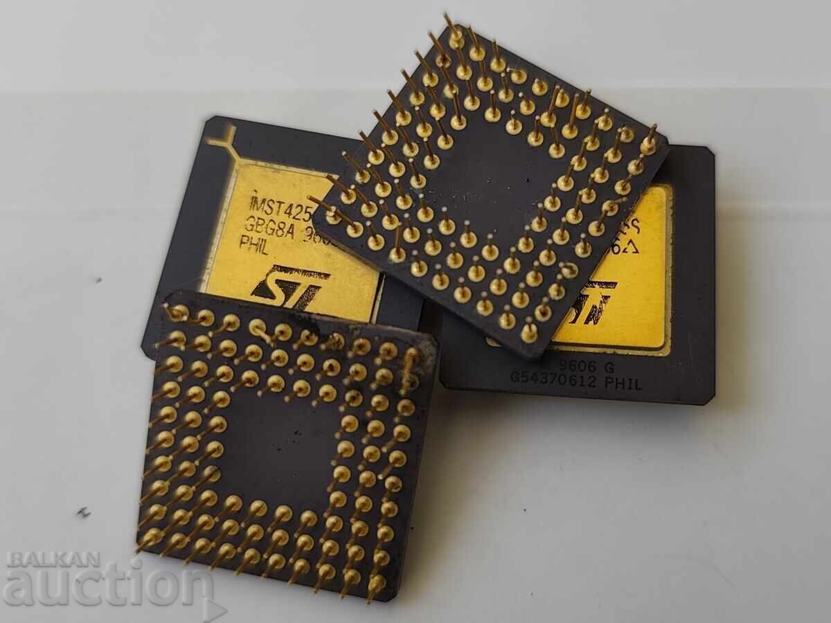 0.01 cent Lot Placat cu aur-Deșeuri-Piese-Procesoare -F.F.C