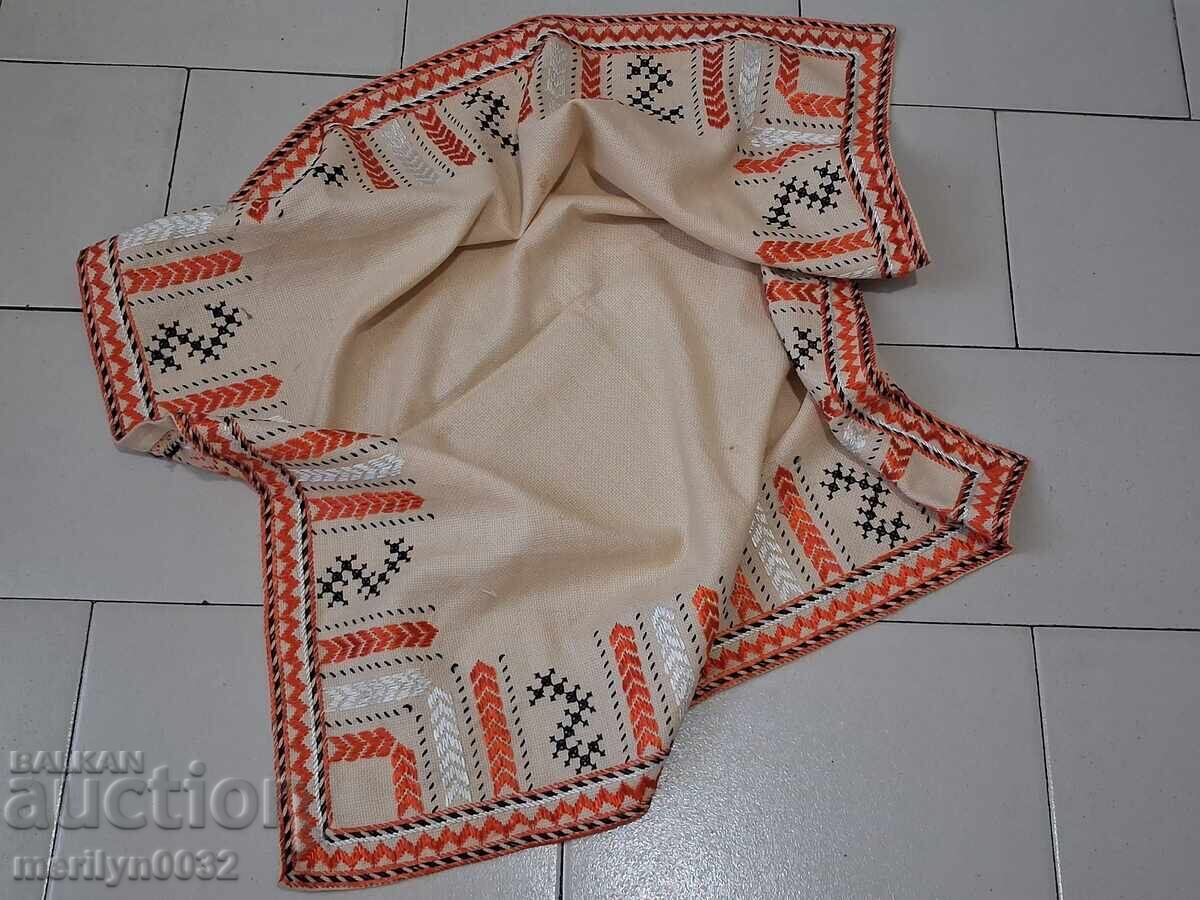 Cec brodat vechi, fata de masa, milo, broderie bulgara - 7