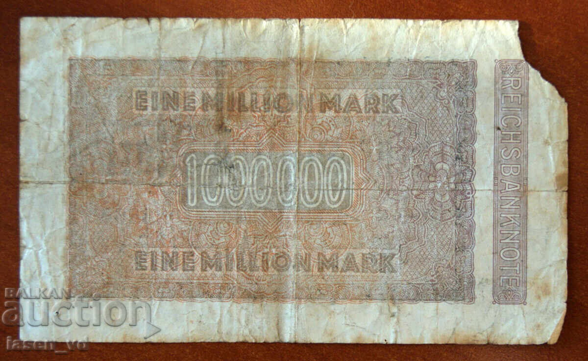 Licitație 1 000 000 mărci, Germania 1923 Licitație 1 000 000 mărci, Germania 1923