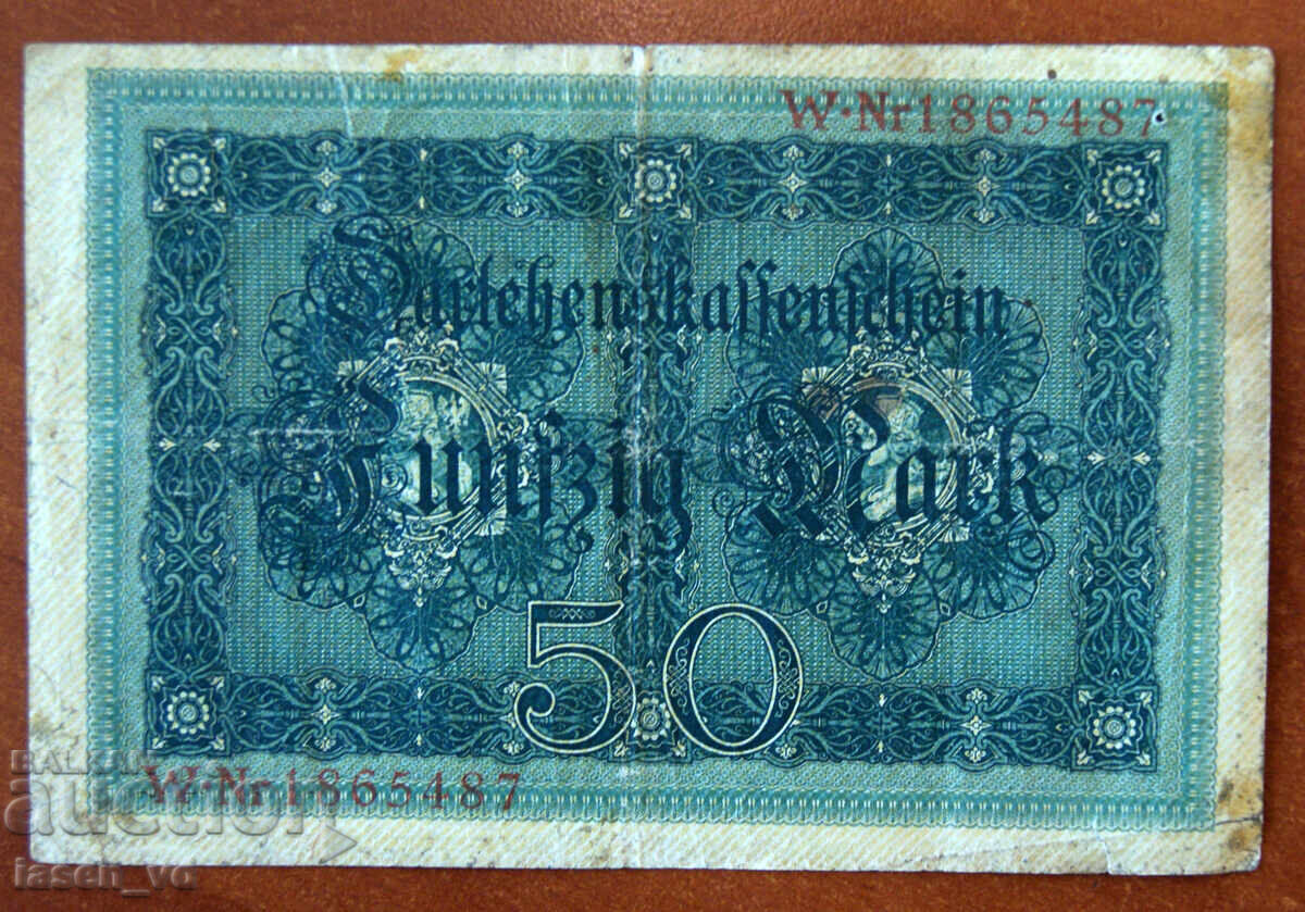 50 μάρκα, Γερμανία, 1914