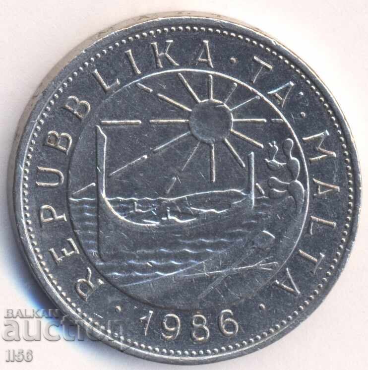 Malta - 1 liră 1986 cu preț € 1.80 | 3.52 BGN Malta - 1 liră 1986 cu preț € 1.80 | 3.52 BGN