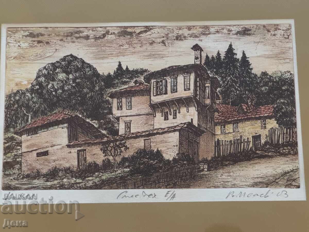 Grafică de V. Isaev, 2003 cu preț € 39.00 | 76.28 BGN