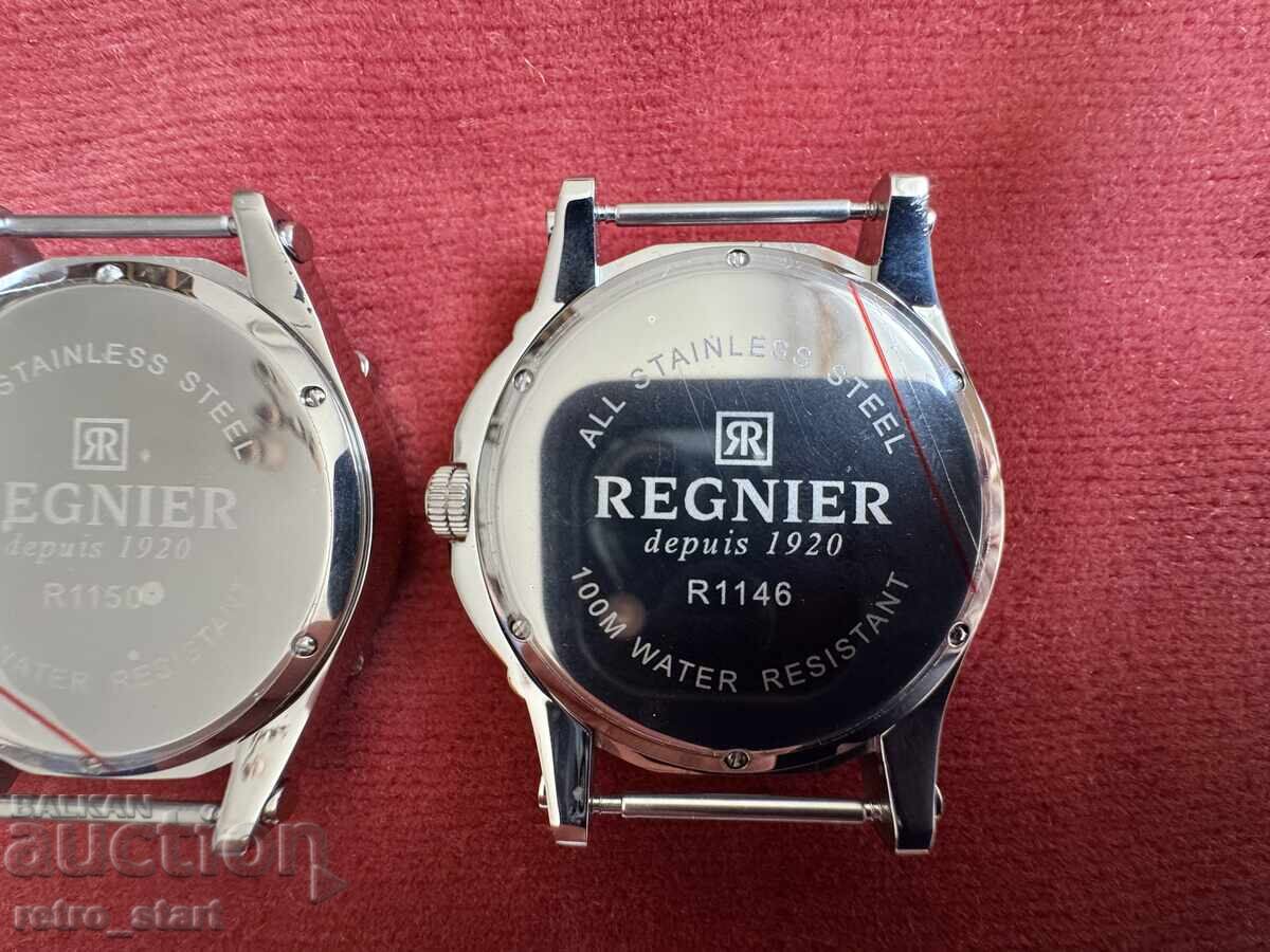Licitație Carcase de ceas din oțel REGNIER 2 bucăți Noi!