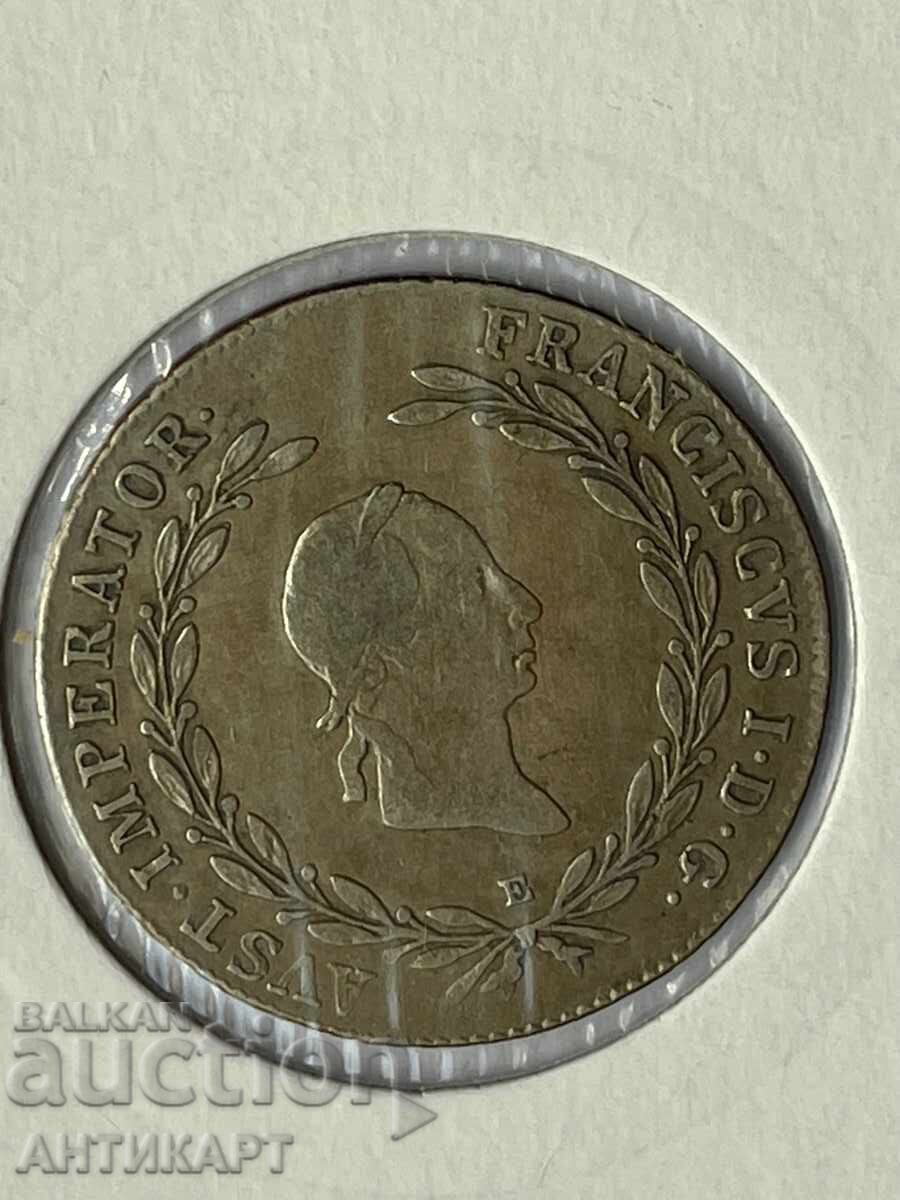 Monedă de argint Austria 20 kreuzer 1828 E excelentă cu preț € 42.00 | 82.15 BGN