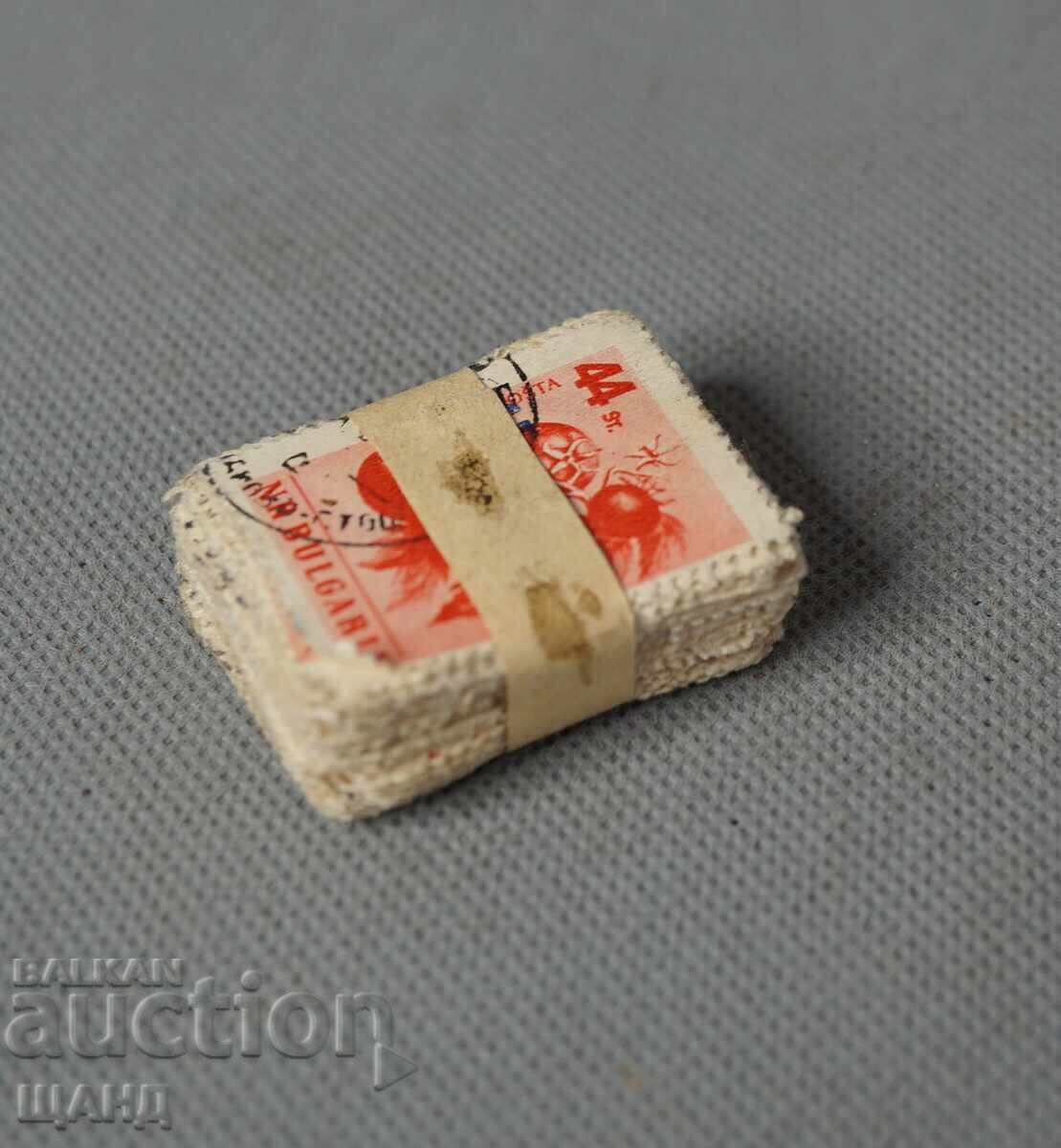 1955 Bindel poshtenski marki Bŭlgariya nadpechatka 45 stotinki με τιμή € 3.45 | 6.75 BGN 1955 Bindel poshtenski marki Bŭlgariya nadpechatka 45 stotinki με τιμή € 3.45 | 6.75 BGN