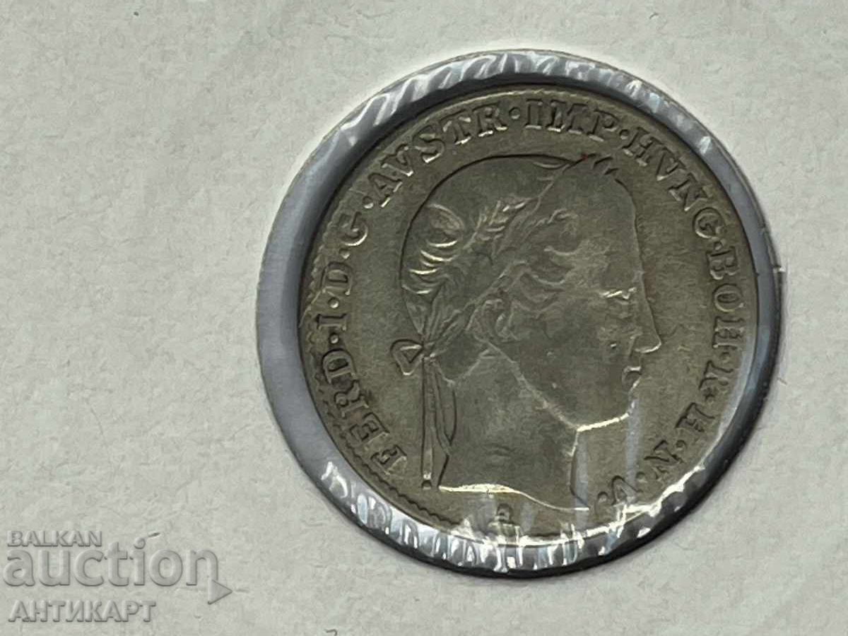 Livrarea Monedă de argint Austria 3 creițari 1840 Ferdinand I