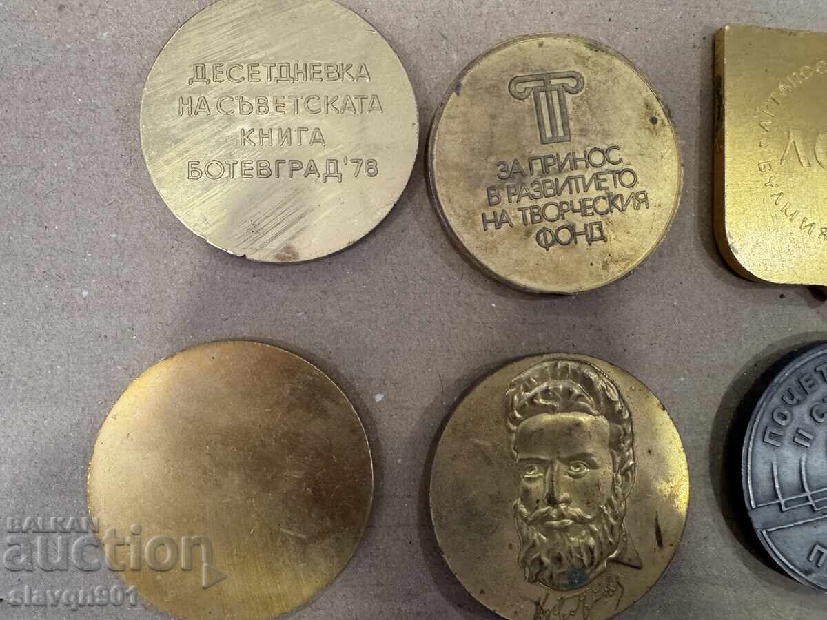 Lot Plachete și Medalii Socialiste - 5