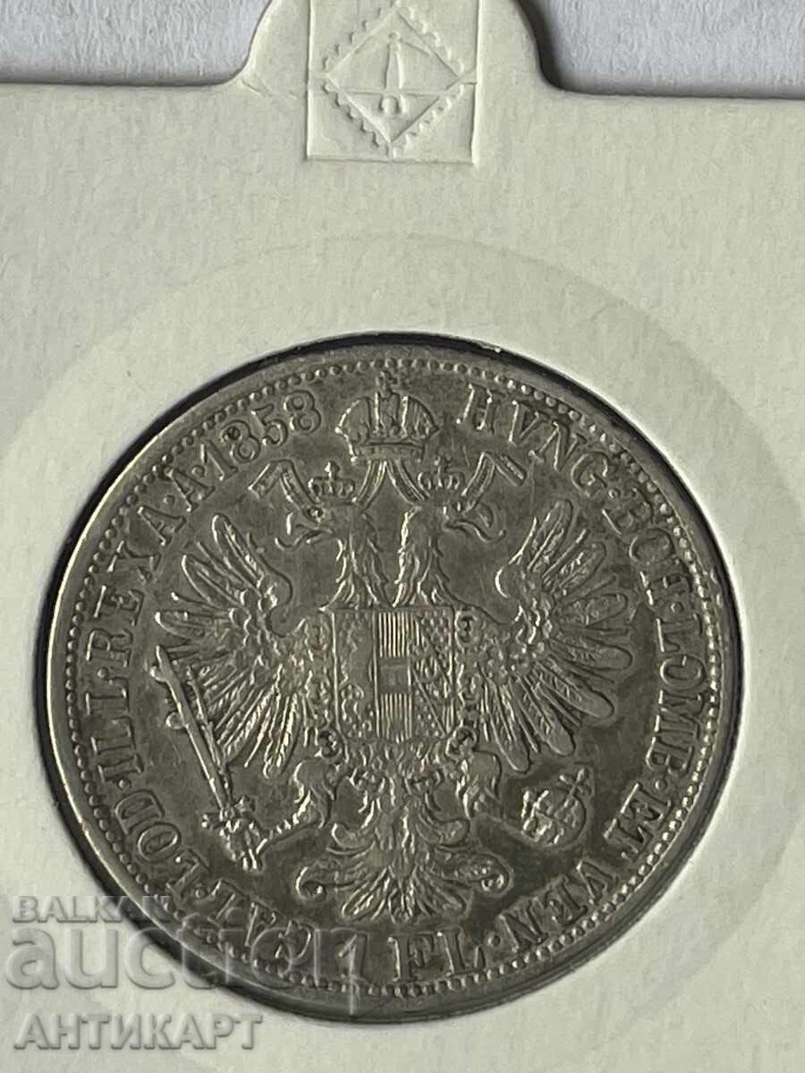 Monedă rară de argint Austria 1 florin 1891 excelentă cu preț € 40.00 | 78.23 BGN