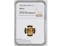 1 stotinka 2000 NGC MS 67
