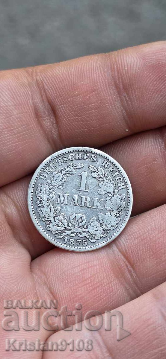 1 marcă germană din 1875