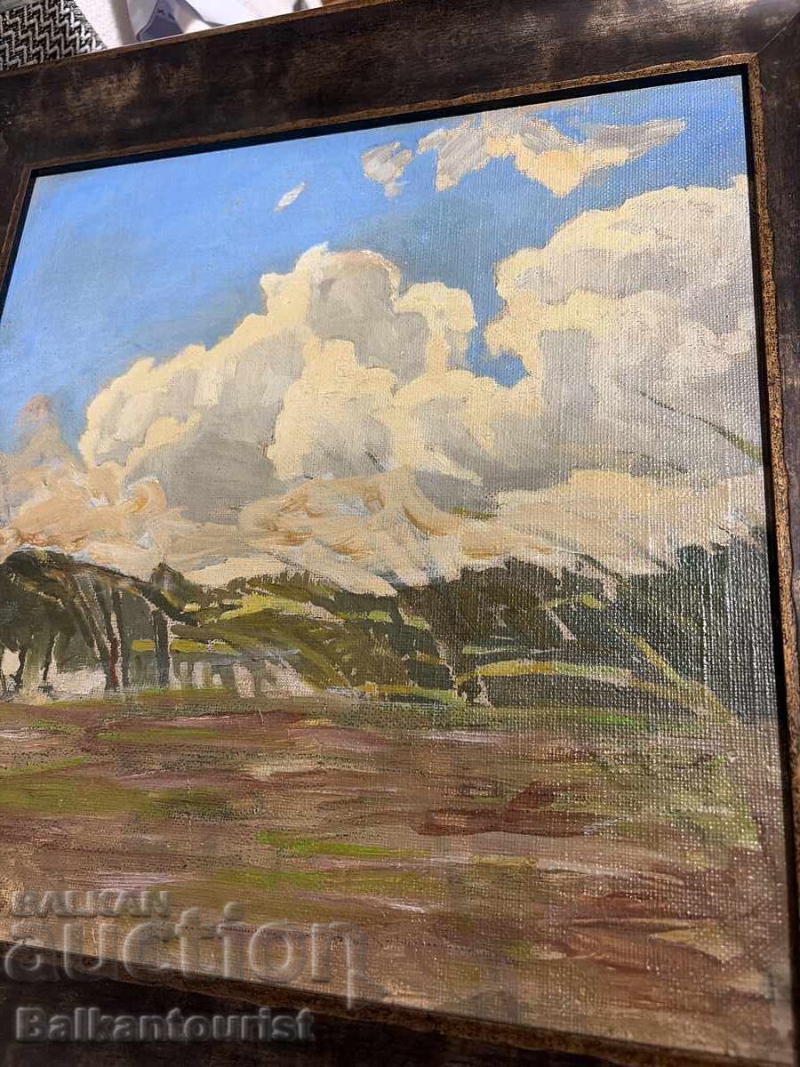 Delivery of NIKOLA DIMITROV (1894-1989), Oil, Signed N Dimitrov