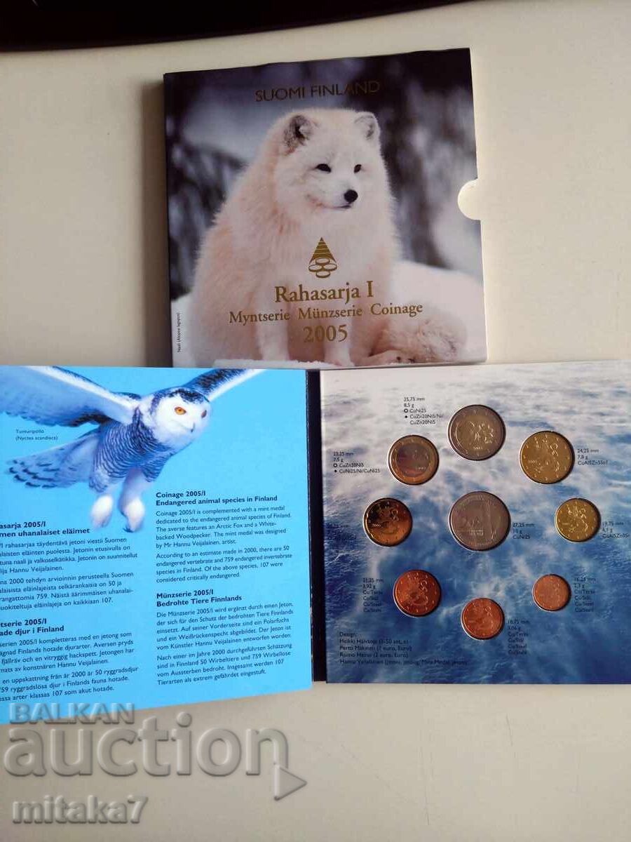 Euro coin set 2005, Finland with price € 14.00 | 27.38 BGN