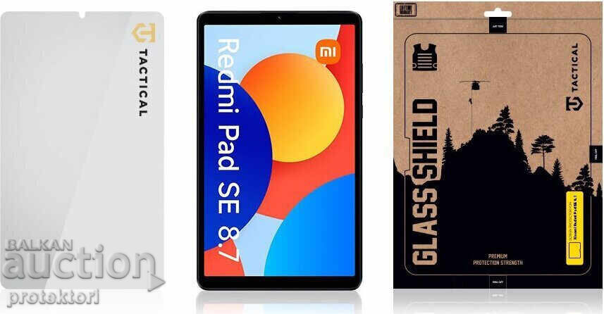 Folie de sticlă tactică pentru Xiaomi Redmi Pad SE 8.7