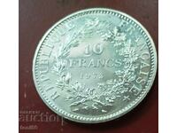 Франция 10 франка 1973  UNC