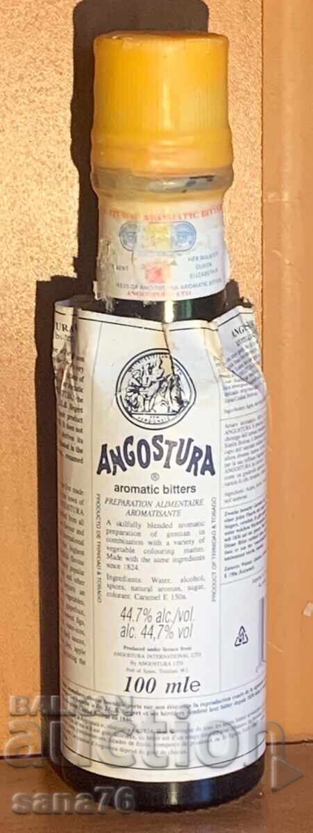 Sticlă de colecție originală Angostura Bitter (100 ml) Sticlă de colecție originală Angostura Bitter (100 ml)