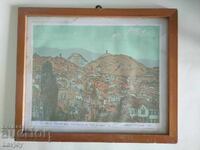 Gravură color Ivan Toshkov 1957 Plovdiv 8