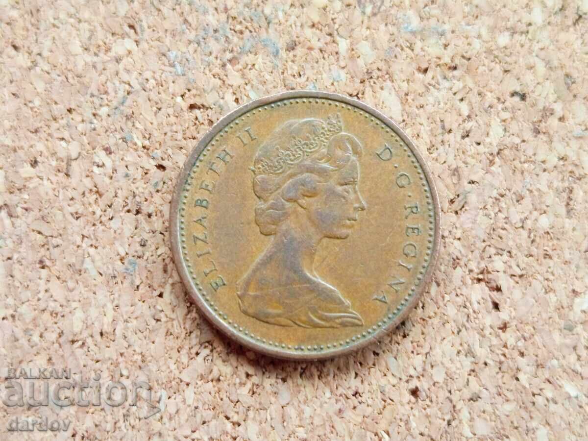 Canada 1 cent, 1967 cu preț € 0.55 | 1.08 BGN