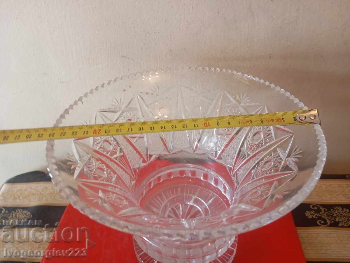 Licitație bol de cristal, fructieră Licitație bol de cristal, fructieră