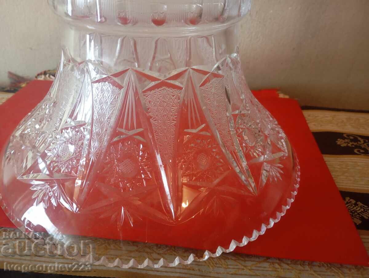 Livrarea bol de cristal, fructieră Livrarea bol de cristal, fructieră
