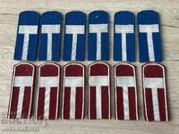 LOT OF SHOULDER STRAPS—6 sets