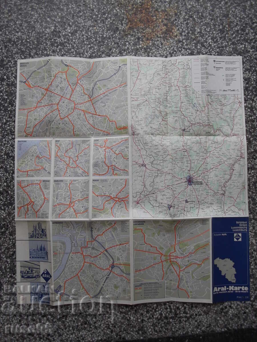 Livrarea Card "Aral-Karte - Belgie-Luxemburg" Livrarea Card "Aral-Karte - Belgie-Luxemburg"
