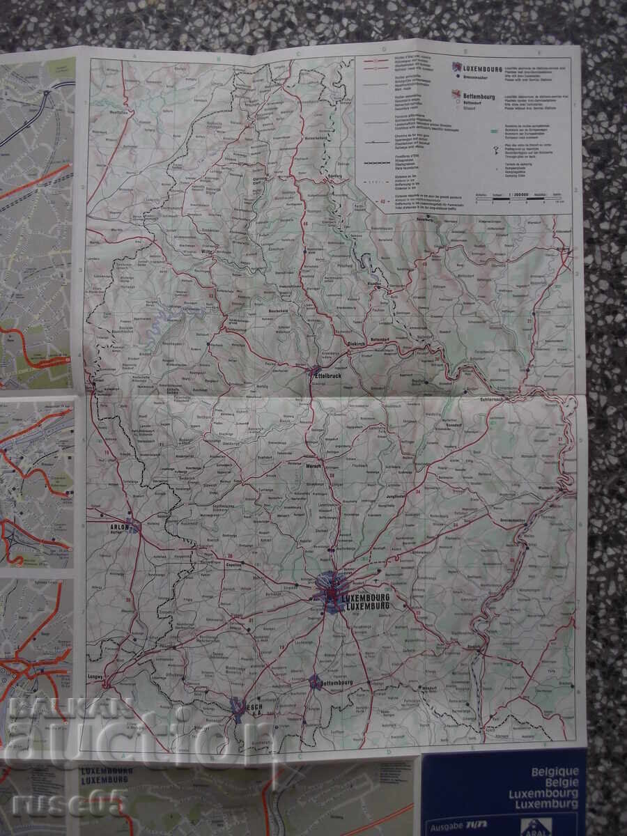 Card "Aral-Karte - Belgie-Luxemburg" - 5 Card "Aral-Karte - Belgie-Luxemburg" - 5