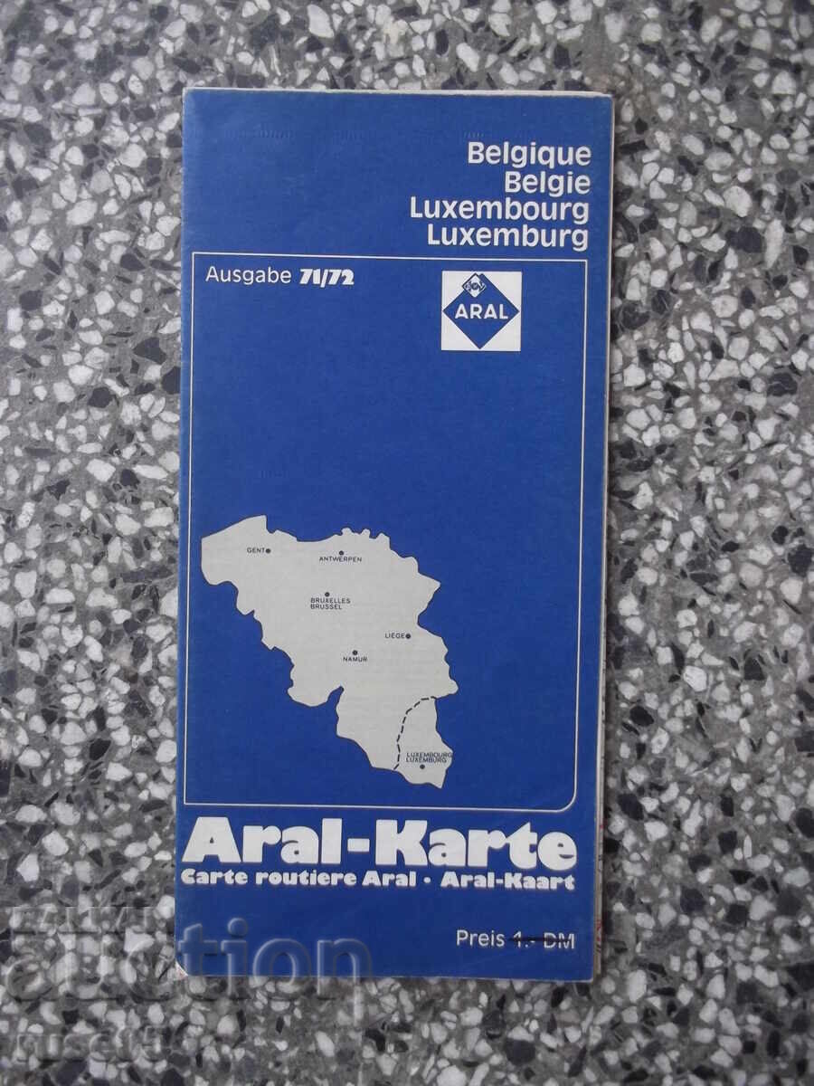 Card "Aral-Karte - Belgie-Luxemburg" Card "Aral-Karte - Belgie-Luxemburg"