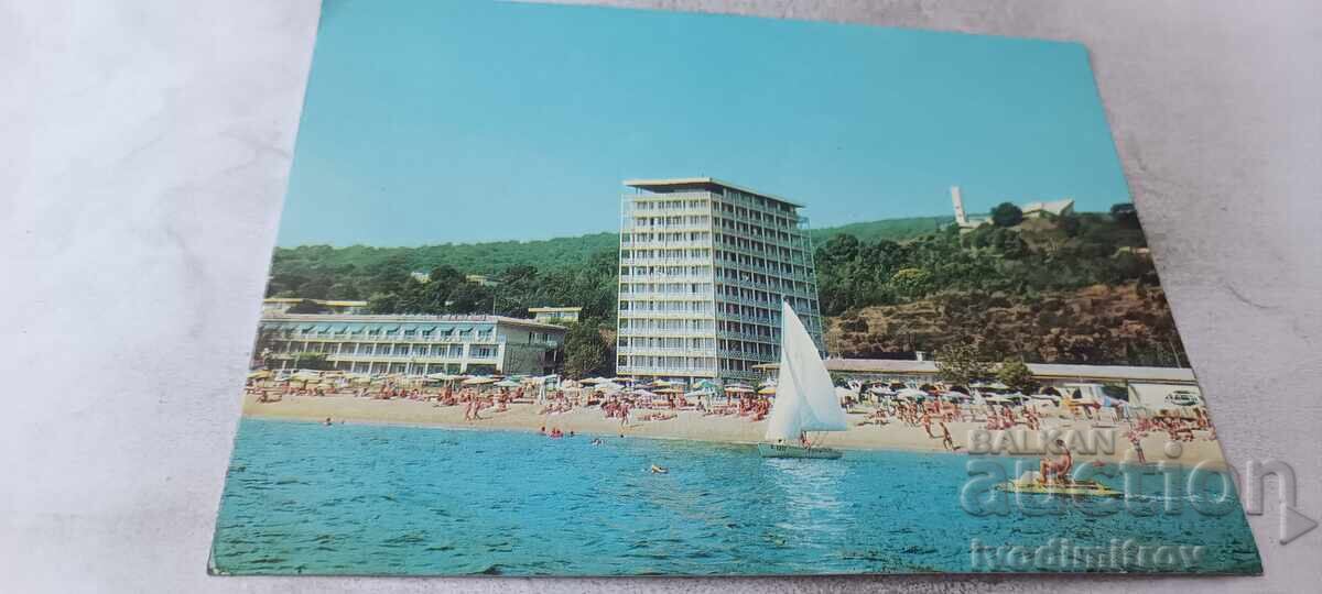 Carte poștală Nisipurile de Aur 1982 Carte poștală Nisipurile de Aur 1982