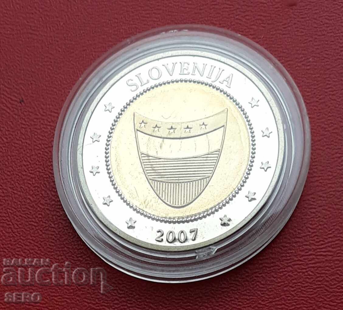 Медал-Словения-преминаване към евро 2007 с цена € 0.71 | 1.39 лв.