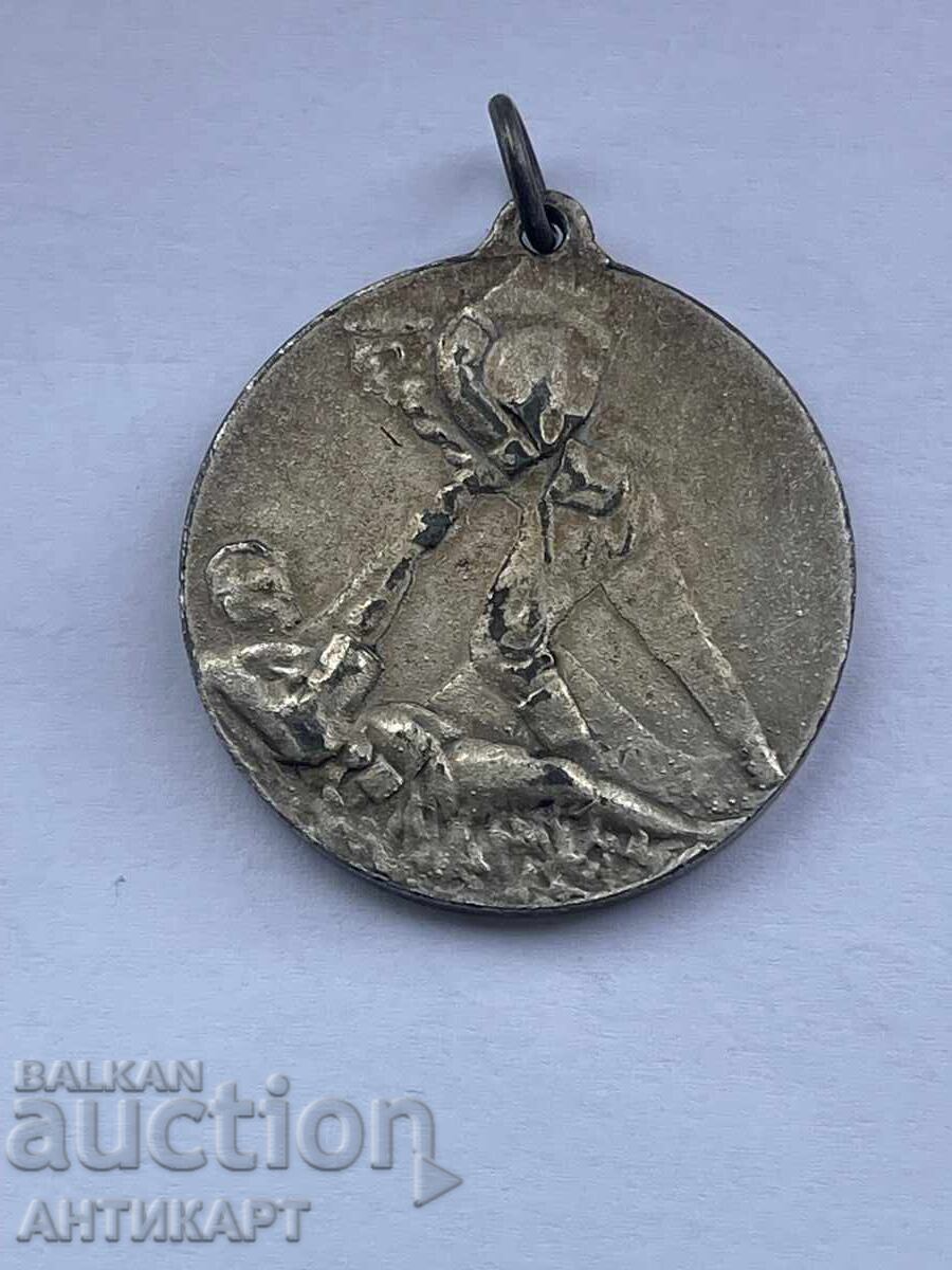 Rară insignă militară regală Divizia a 9-a Primul Război Mondial 1915 cu preț € 99.00 | 193.63 BGN