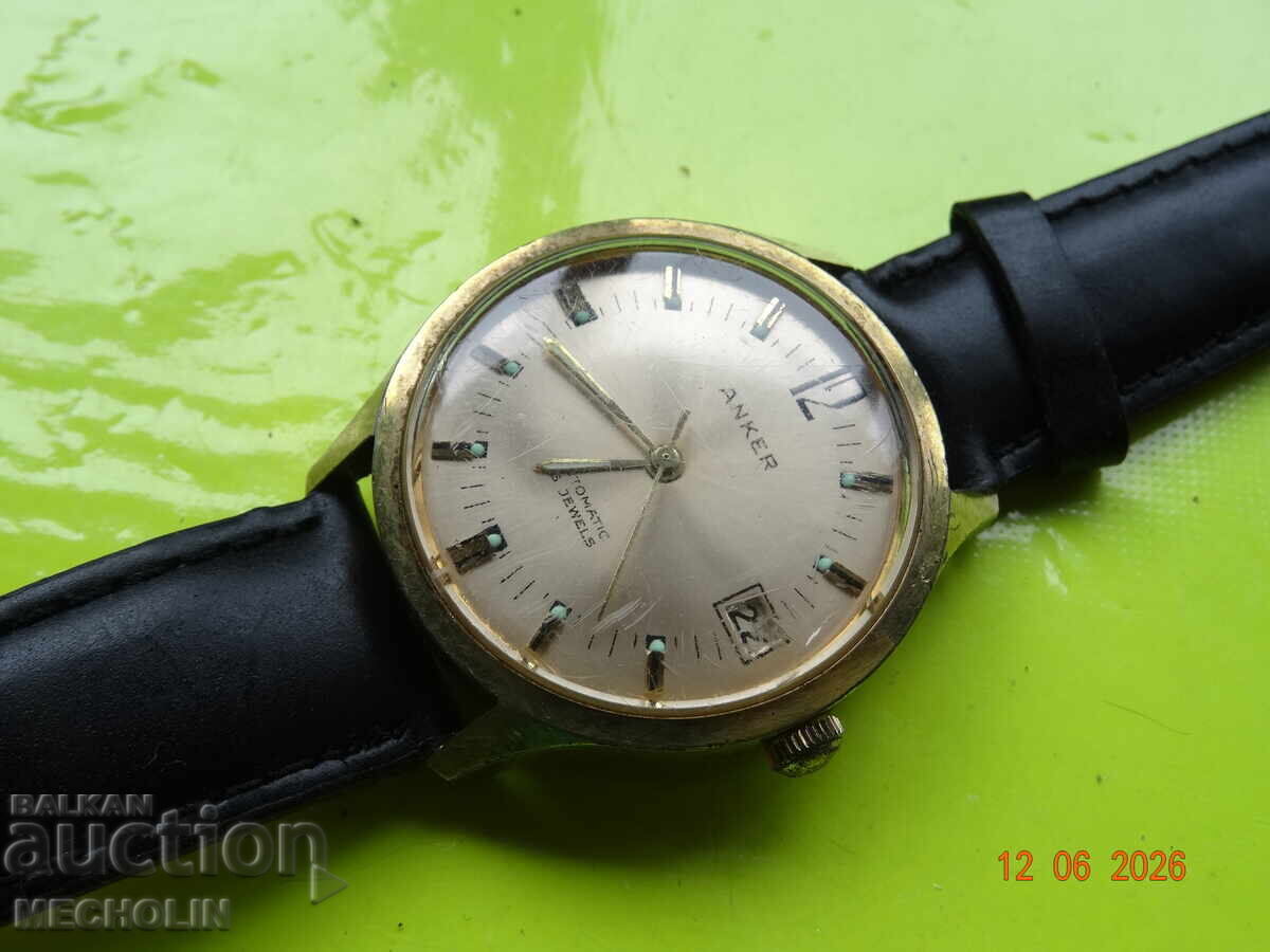 Licitație CEAS DE COLECȚIE ANKER 25 J AUTOMATIC Licitație CEAS DE COLECȚIE ANKER 25 J AUTOMATIC