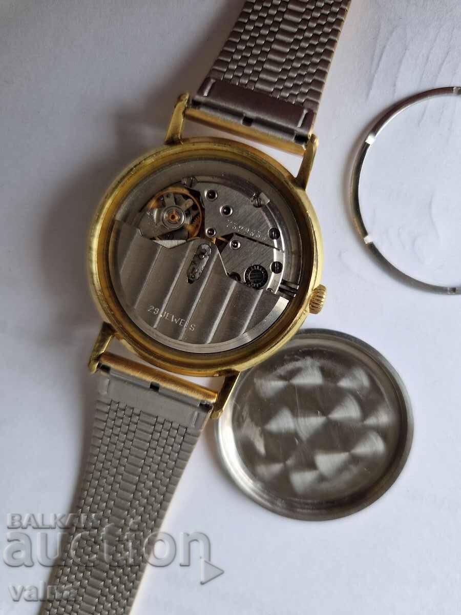 POLJOT /de luxe/, 29 rubine, automatic, 2416, Au20, URSS, TOP - 6 POLJOT /de luxe/, 29 rubine, automatic, 2416, Au20, URSS, TOP - 6