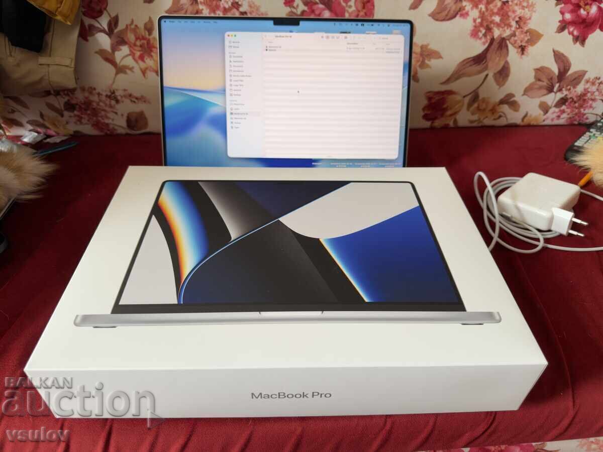 Licitație Apple MacBook Pro 16.2", 2021, M1 Pro, 16GB RAM, 1 TB SSD