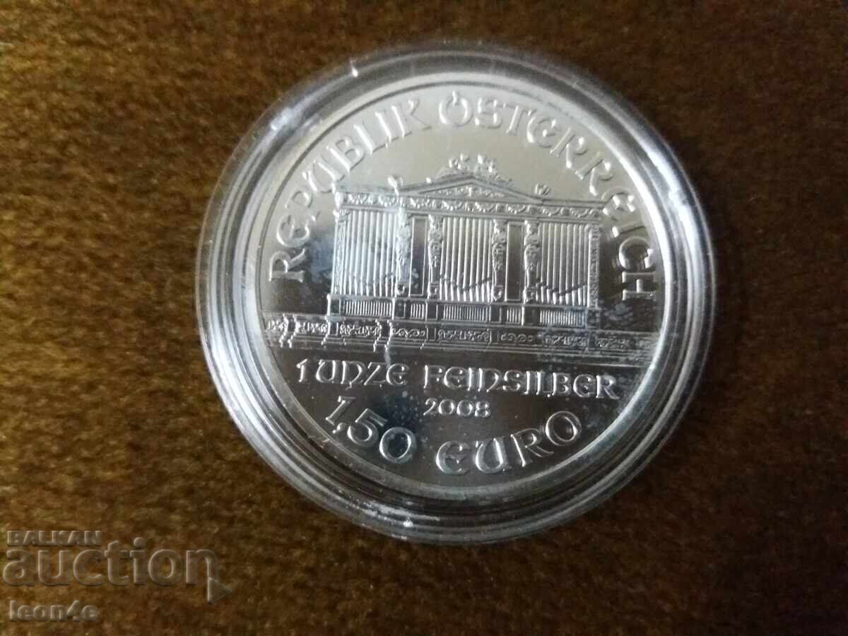 Vienska filkharmoniya 2008 g. 1oz srebro / II με τιμή € 70.00 | 136.91 BGN