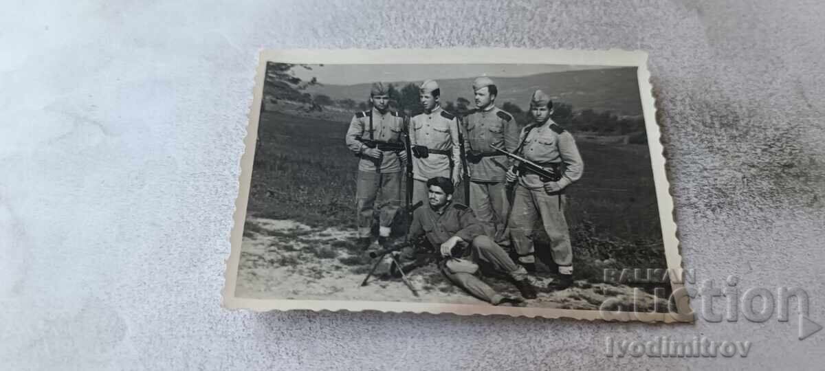 Fotografie Gorna Oryahovitsa Ofițeri spre Arbanasi 1956
