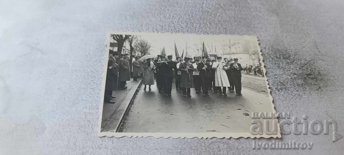 Fotografie Sofia Orchestra școlară la manifestație Fotografie Sofia Orchestra școlară la manifestație