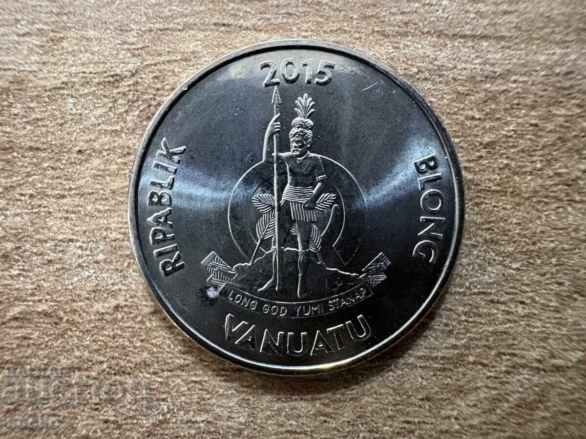Vanuatu - 10 vatu (2015) cu preț € 2.50 | 4.89 BGN