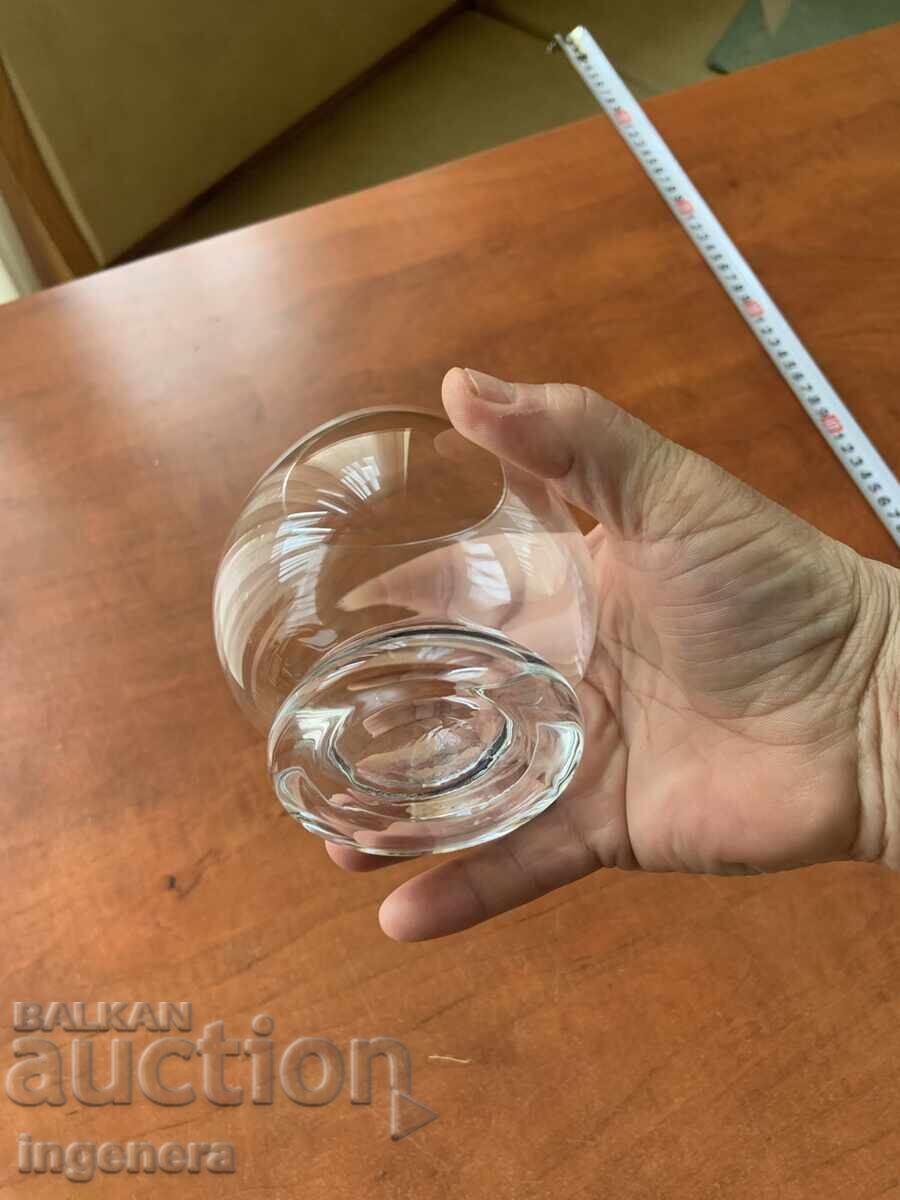 VAZĂ VAS BOL STICLĂ PENTRU ARANJAMENTE FLORI FRUNZE ȘI ALTELE - 5